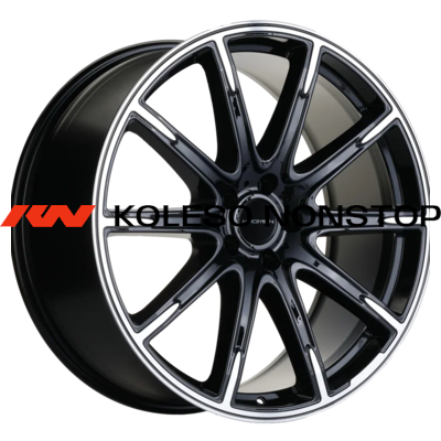 Khomen Wheels 10,5x21/5x112 ET30 D66,6 KHW2102 (GLS class) Black-FP