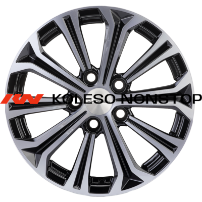 Khomen Wheels 6,5x16/5x108 ET50 D63,3 KHW1610 (Focus) Black-FP