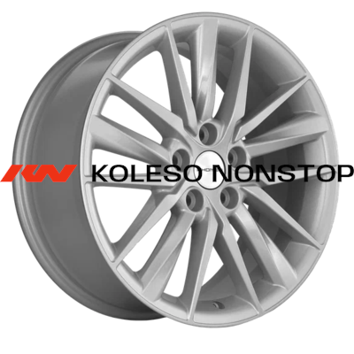 Khomen Wheels 8x18/5x108 ET46 D63,4 KHW1807 (Tugella/Jaguar XF/F-Pace) F-Silver