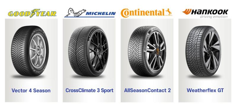 Эксперты журнала AutoView протестировали четыре модели 19-дюймовых всесезонных шин