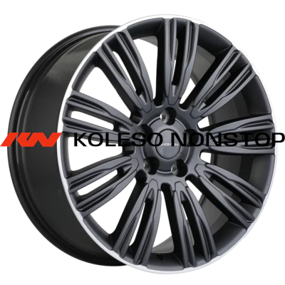 Khomen Wheels 8,5x20/5x108 ET45 D63,4 KHW2004 (Velar) Black matt MR