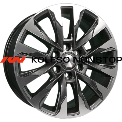 Khomen Wheels 8x20/6x139,7 ET60 D95,10 KHW2010 (LC 300) Gray-FP