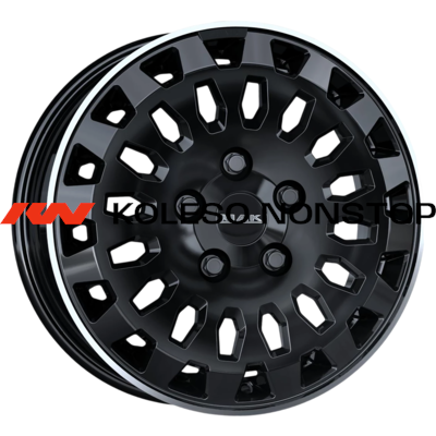 MAK 6,5x16/5x130 ET55 D89,1 Overland Gloss Black Mirror Ring