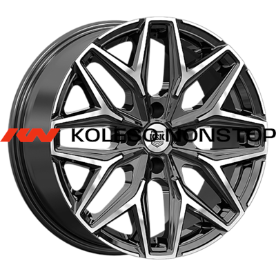 K&K 7x17/5x114,3 ET40 D67,1 Ариус (КС1187) Алмаз черный