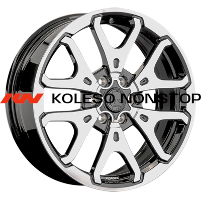LS Forged 8x18/6x139,7 ET42 D75,1 LS FG20 BKF (конус, C570)