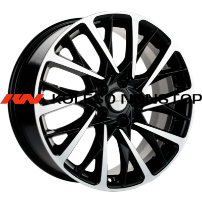 Khomen Wheels 7,5x18/5x108 ET46 D63,4 KHW1804 (Tugela/Jaguar F-Pace) Black-FP