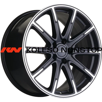 Khomen Wheels 8,5x19/5x112 ET38 D66,6 KHW1903 (Mercedes) Black-FP matt