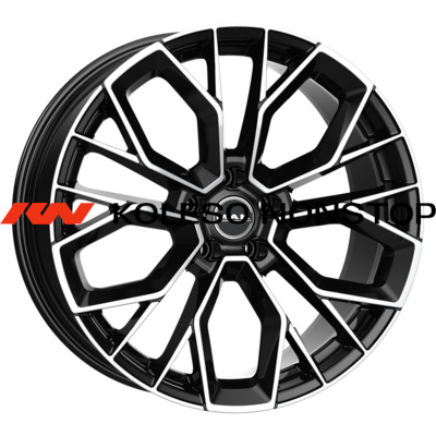 MAK 10x21/5x112 ET19 D66,45 Stilo-D Black mirror