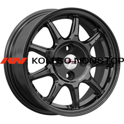 iFree 5,5x14/4x98 ET35 D58,5 Эвил (КС1068) BK