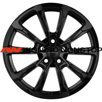 Khomen Wheels 7,5x18/5x112 ET43 D57,1 KHW1808 (Kodiaq/Tiguan) Black
