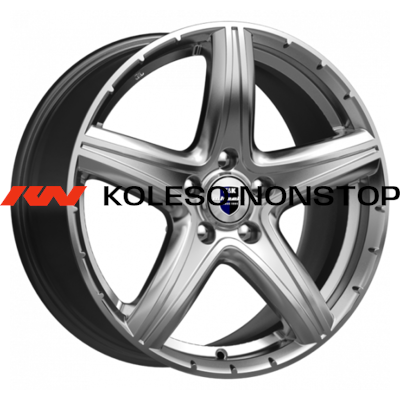 K&K 7,5x17/5x108 ET49 D67,1 Барракуда-оригинал (КС567) Дарк платинум