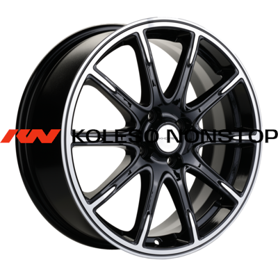 Khomen Wheels 6,5x17/4x100 ET50 D60,1 KHW1707 (Lada Vesta) Black-FP