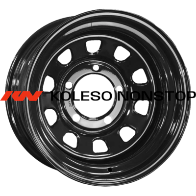 ZEPP 4х4 8x16/5x139,7 ET0 D110 УАЗ Semicircle Gloss Black (LTM)