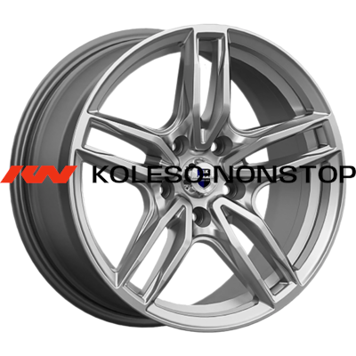K&K 8x17/5x114,3 ET45 D67,1 Бартон (КС1110) Дарк платинум