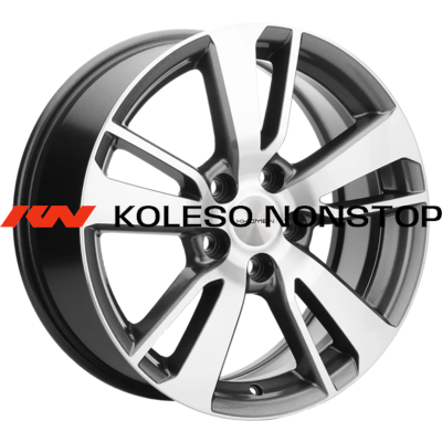 Khomen Wheels 7x17/5x114,3 ET43,5 D67,1 KHW1704 (Hyundai Tucson IV/Kia Sportage V) Gray-FP