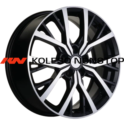 Khomen Wheels 7x18/5x114,3 ET38 D67,1 KHW1806 (Outlander) Black-FP