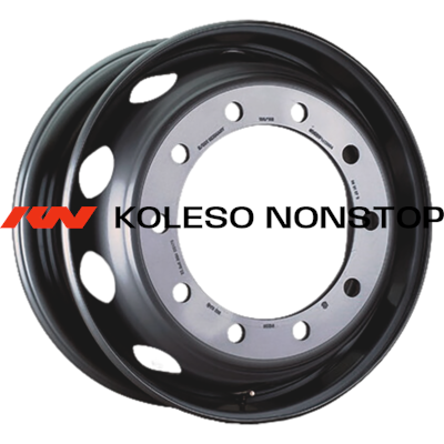 Accuride 8,25x22,5/10x335 ET165 D281 M22 Black (RZB15098OE) (12,5 мм) ИСУЗУ, автобусы иномарки 3 750 кг