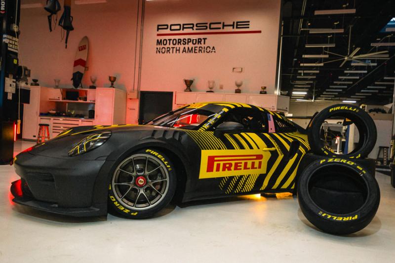Все участники монокубка Porsche Carrera Cup North America будут гоняться на шинах Pirelli