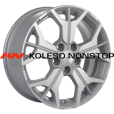 Khomen Wheels 7x17/5x112 ET54 D57,1 KHW1715 (Jetta) F-Silver-FP