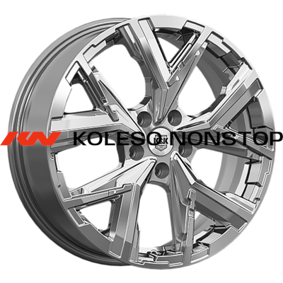 K&K 6,5x18/5x108 ET33 D60,1 Айона (КС1169) Дарк платинум