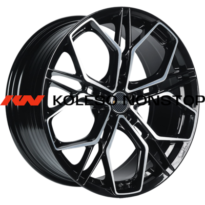 INCH 8,5x19/5x114,3 ET30 D67,1 FA8534 Gloss Black Machined Face (ZJH)