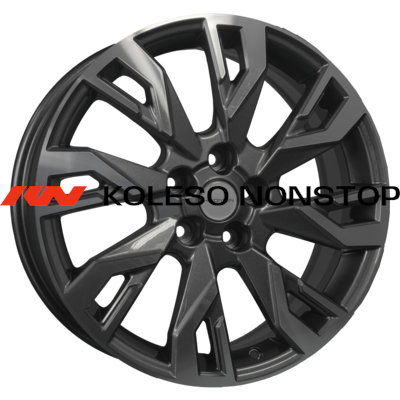 Khomen Wheels 7x18/5x108 ET33 D60,1 KHW1809 (OMODA C5) Gray-FP