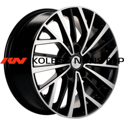 Khomen Wheels 7x17/5x108 ET50 D63,35 KHW1717 (Ford C-Max) Black-FP