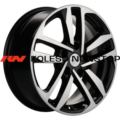 Khomen Wheels 6,5x16/5x114,3 ET46 D67,1 KHW1612 (Mitsubishi) Black-FP