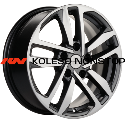 Khomen Wheels 6,5x16/5x112 ET46 D57,1 KHW1612 (Octavia A7) Gray-FP