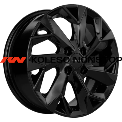 Khomen Wheels 6x15/4x100 ET40 D60,1 KHW1508 (Logan/Sandero) Black
