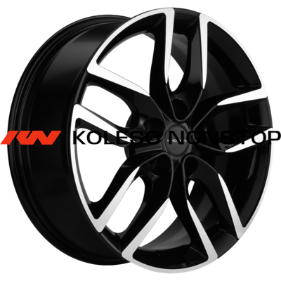 Khomen Wheels 6,5x17/5x114,3 ET45 D60,1 KHW1708 (Toyota C-HR) Black-FP