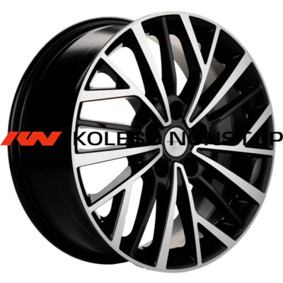 Khomen Wheels 7x17/5x114,3 ET37 D66,5 KHW1717 (Haval Jolion) Black-FP