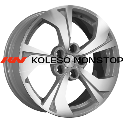 Khomen Wheels 7x17/5x114,3 ET48 D67,1 KHW1724 (Seltos/Soul/K5) F-Silver-FP