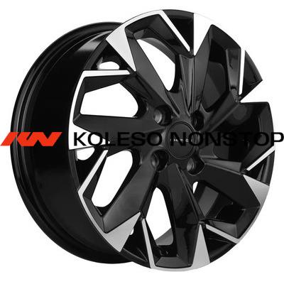 Khomen Wheels 5,5x14/4x100 ET46 D54,1 KHW1402 (Alsvin/Getz/i20) Black-FP