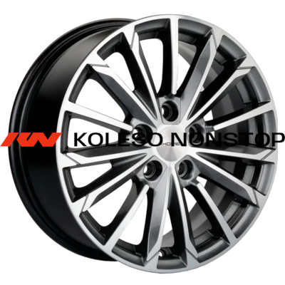 Khomen Wheels 6,5x16/5x112 ET39,5 D66,6 KHW1611 (Action) G-Silver-FP