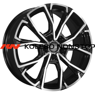 Khomen Wheels 7,5x19/5x108 ET46 D63,4 KHW1907 (Geely Monjaro/Tugella) Black-FP