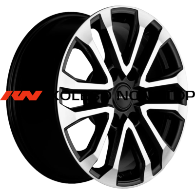 Khomen Wheels 7,5x18/6x139,7 ET45 D93,1 KHW1805 (Mazda BT50) Black-FP
