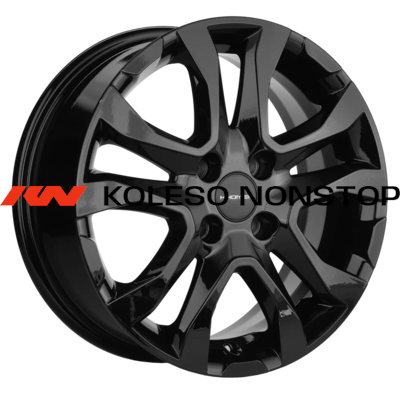 Khomen Wheels 6x15/4x100 ET46 D54,1 KHW1503 (Rio) Black