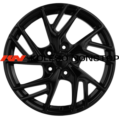 Khomen Wheels 6,5x17/5x112 ET38 D57,1 KHW1722 (Tiguan/Karoq) Black