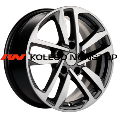 Khomen Wheels 6,5x16/5x100 ET39 D57,1 KHW1612 (Polo) Gray-FP