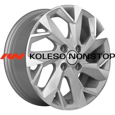 Khomen Wheels 6x15/4x100 ET46 D54,1 KHW1508 (Rio/Solaris) F-Silver-FP