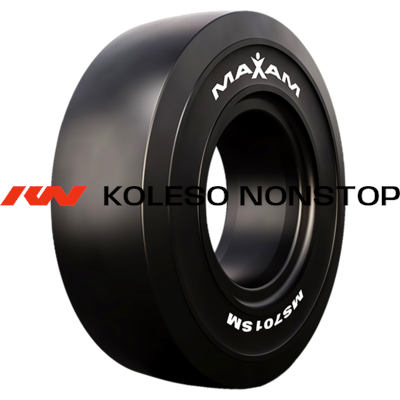 Maxam 28x9-15/7,00(8,15-15) MS701+ SM Цельнолитая с бортом ВЬЕТНАМ