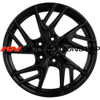 Khomen Wheels 6,5x17/5x114,3 ET45 D67,1 KHW1722 (Mazda3/CX30) Black