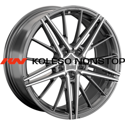 LS FlowForming 8,5x20/5x114,3 ET30 D60,1 RC76 GMF (конус, Колпак+лого)