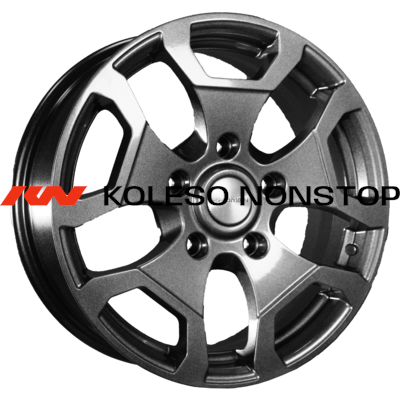 Khomen Wheels 6,5x17/5x139,7 ET40 D98,5 KHW1725 (Niva Travel/Legend) Gray