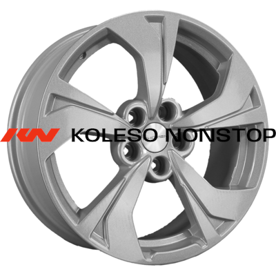 Khomen Wheels 7x17/5x114,3 ET50 D67,1 KHW1724 (CX-5/Seltos/Optima) F-Silver