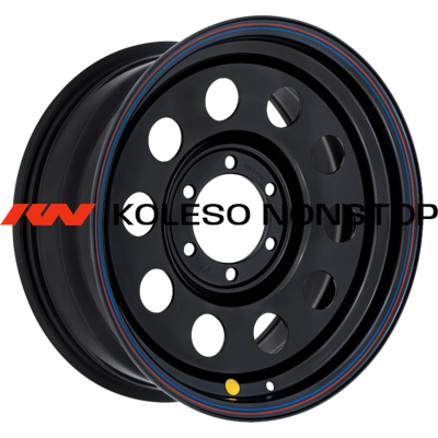 Off-Road Wheels 8x17/6x139,7 ET15 D110 Тойота Ниссан черный