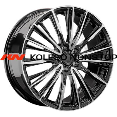 LS Forged 8,5x21/5x114,3 ET35 D60,1 LS FG46 BKF (конус, C570)
