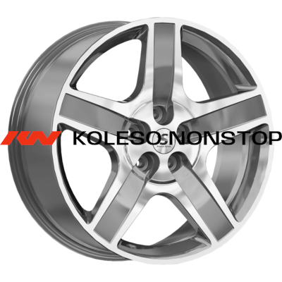 Premium Series 8,5x20/5x120 ET47 D72,6 КР008 (Discovery 5) Diamond Gloss Graphite