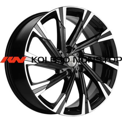 Khomen Wheels 7,5x19/5x114,3 ET45 D67,1 KHW1901 (ix35) Black-FP